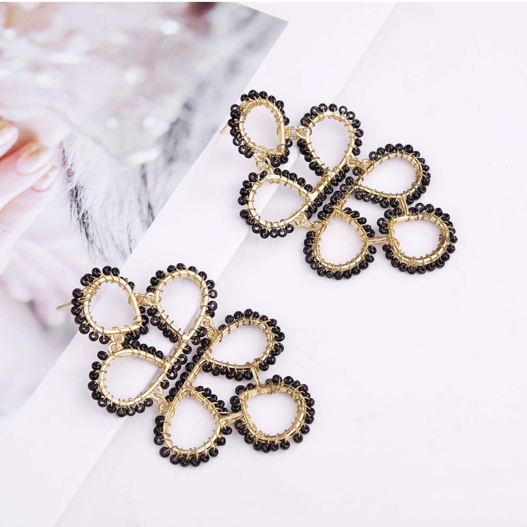 Nicole Miller Statement Earrings